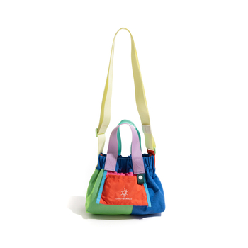 Geantă Dopamine Dumpling în stil Singapore, culori contrastante, dulce, proaspătă și versatilă, pliabilă, pentru umăr sau crossbody pentru femei