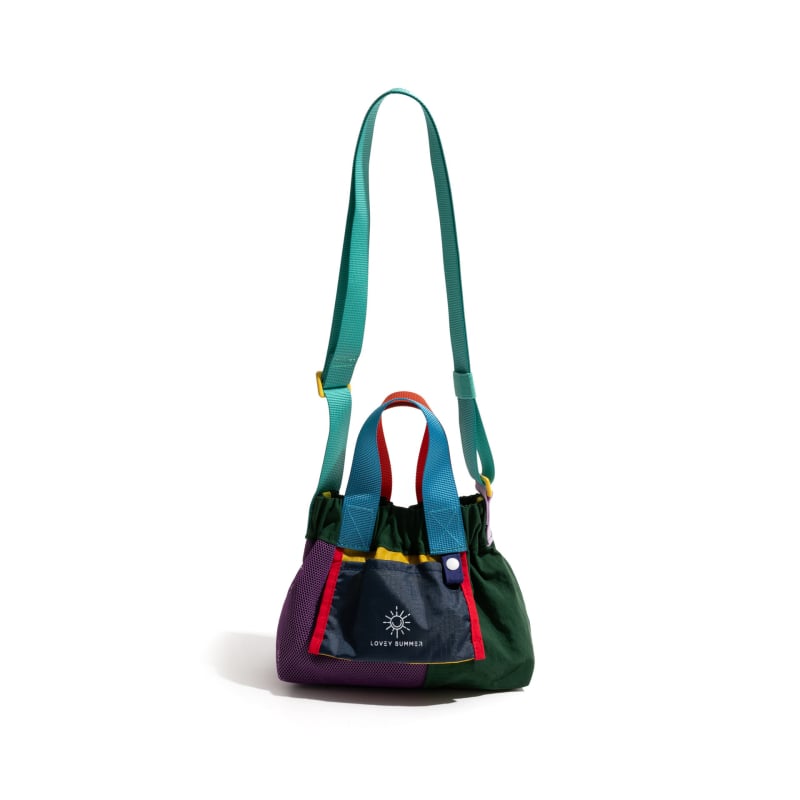 Geantă Dopamine Dumpling în stil Singapore, culori contrastante, dulce, proaspătă și versatilă, pliabilă, pentru umăr sau crossbody pentru femei