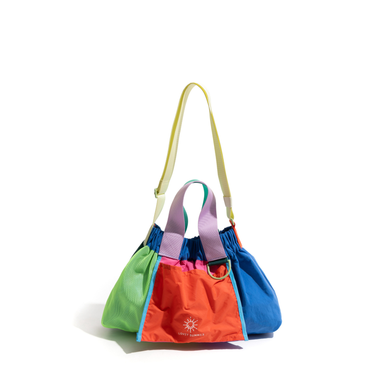 Geantă Dopamine Dumpling în stil Singapore, culori contrastante, dulce, proaspătă și versatilă, pliabilă, pentru umăr sau crossbody pentru femei