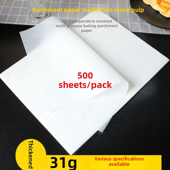 31 g papiera na pečenie na koláč, plech a rúru; papier na pečenie absorbujúci olej na vyprážané kura