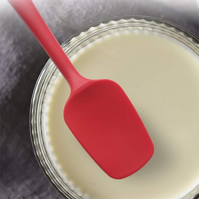 Set spatulă din silicon integrat, formă în T, 21 cm și 28 cm, ustensil de copt pentru unt și cremă