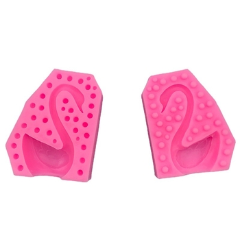 3D-s szilikon forma hattyú alakban fondant tortákhoz – DIY dekoráció