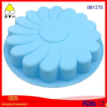 Xingka matriță din silicon pentru prăjituri - formă de crizantemă și floarea-soarelui, unealtă DIY pentru coacere, matriță pentru prăjituri din orez