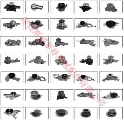 Pompa de apă Duff MX11 motor camion 2042161 1912940