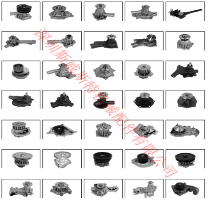Pompa de apă pentru camion Chevrolet AW5081 130-7270 1307270