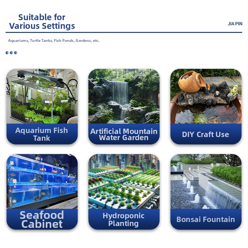 Pompa submersibilă mică pentru acvariu JP-4200, circulație și filtrare a apei
