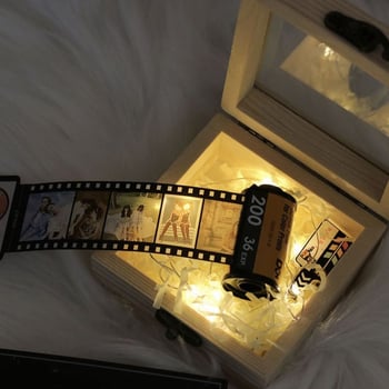 DIY cadou creativ de Ziua Îndrăgostiților - album foto pe peliculă personalizat pentru amintiri, zi de naștere și absolvire