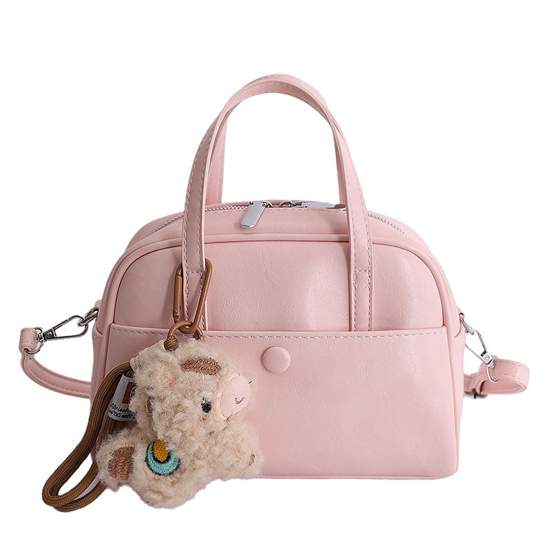 Geantă de femei cu formă de scoică, geantă crossbody mică din PU