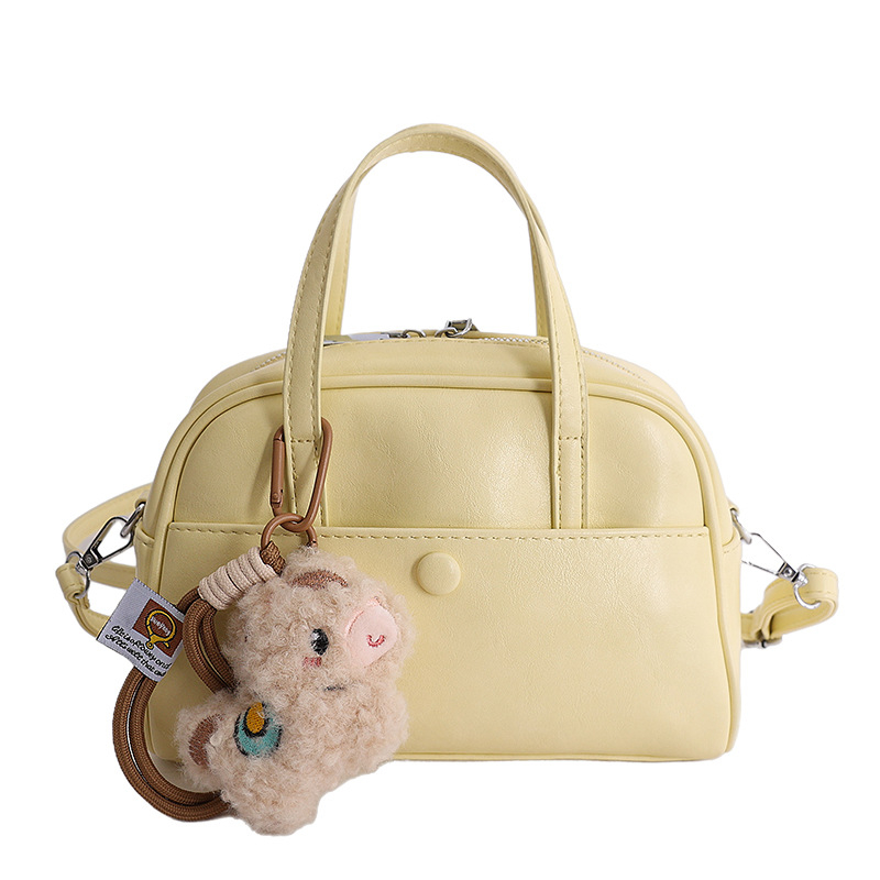 Geantă de femei cu formă de scoică, geantă crossbody mică din PU