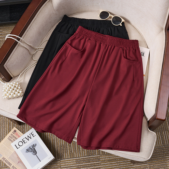 Pantaloni Capri pentru femei, mărime plus, stil coreean, croi lejer, vară 2025, cod K6722