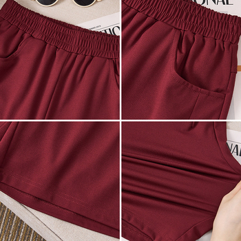 Pantaloni Capri pentru femei, mărime plus, stil coreean, croi lejer, vară 2025, cod K6722