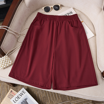 Pantaloni Capri pentru femei, mărime plus, stil coreean, croi lejer, vară 2025, cod K6722