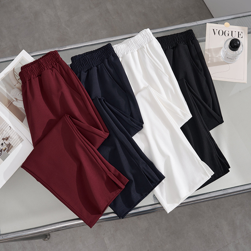 Pantaloni pentru femei plus size, stil coreean, croială slim, mărimea 240, pantaloni casual K6701
