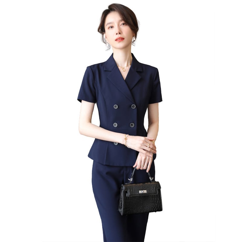 Set de costum feminin, stil coreean, pentru birou