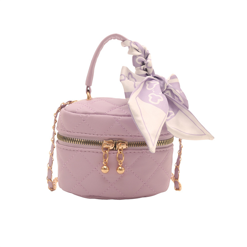 Geantă cu model diamantat, lanț, primăvară-vară 2026, crossbody elegantă și mică geantă pătrată