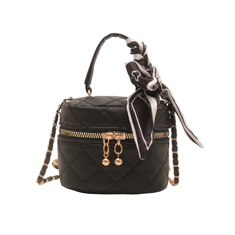 Geantă cu model diamantat, lanț, primăvară-vară 2026, crossbody elegantă și mică geantă pătrată