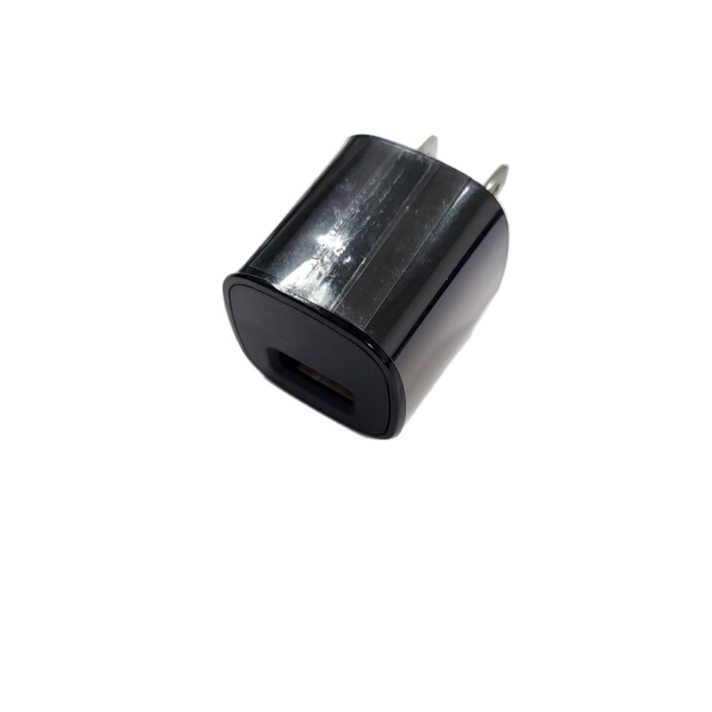 Încărcător USB 5V1A, standard SUA, cu IC inteligent, port USB unic, pentru telefoane, tablete, călătorii și aparate de uz casnic