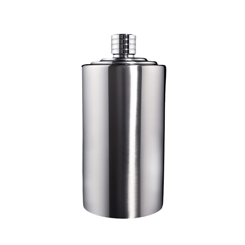 Flakon de vin din oțel inoxidabil 304, portabil, în mai multe dimensiuni: 0,5 kg, 1 kg, 1,5 kg și 2,5 kg