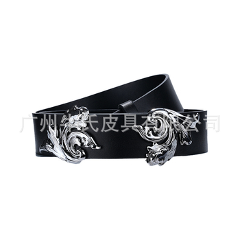 Curea de talie din piele naturală cu închidere snap, pentru paltoane și rochii, elegantă și personalizabilă