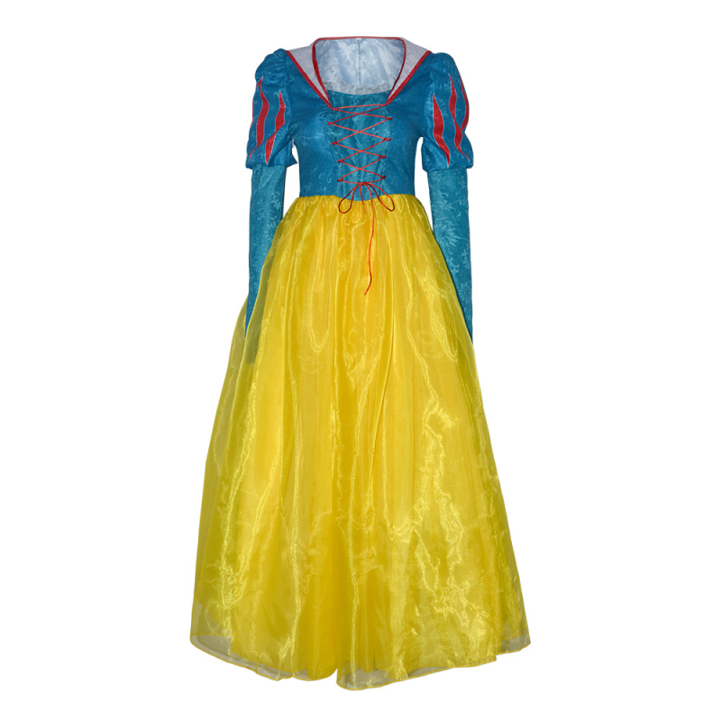 Rochie cosplay Albă ca Zăpada pentru Halloween