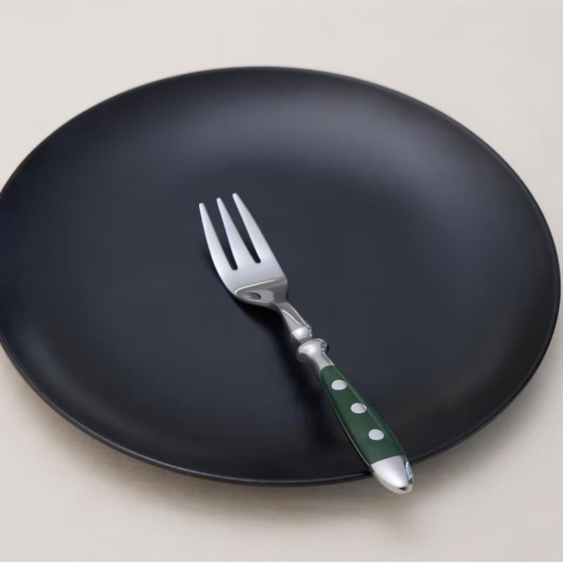 Set de tacâmuri din oțel inoxidabil 430, trei piese (cuțit, furculiță, lingură) pentru hoteluri și restaurante occidentale, stil retro