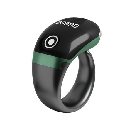 S7Pro Numărător Inteligent cu Aplicație, Numărător pentru Degete, Inel Type-C cu Bluetooth