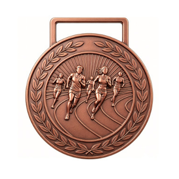 Maratonske medalje za atletiku s 3D reljefom – zlatna, srebrna i brončana – prigodne medalje za trčanje