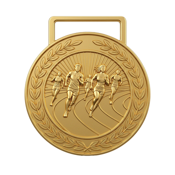 Maratonske medalje za atletiku s 3D reljefom – zlatna, srebrna i brončana – prigodne medalje za trčanje