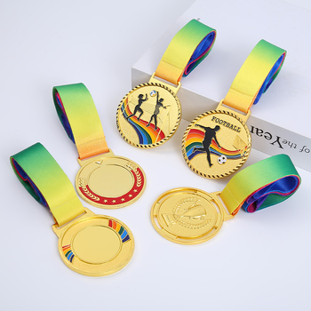 7 cm medalja od cinkovog legura s pozlaćenim slojem, za sportske događaje i učenike, prilagodljiv logo, svečana nagrada