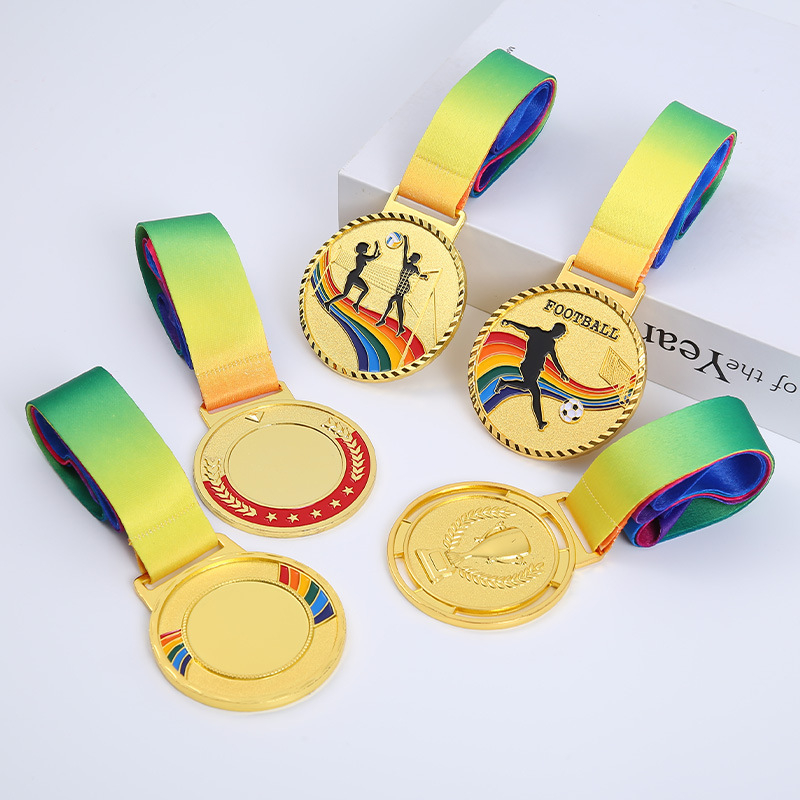 7 cm medalja od cinkovog legura s pozlaćenim slojem, za sportske događaje i učenike, prilagodljiv logo, svečana nagrada