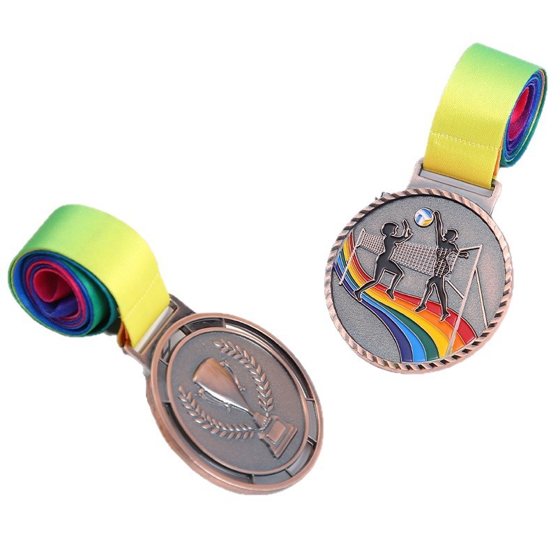 7 cm medalja od cinkovog legura s pozlaćenim slojem, za sportske događaje i učenike, prilagodljiv logo, svečana nagrada