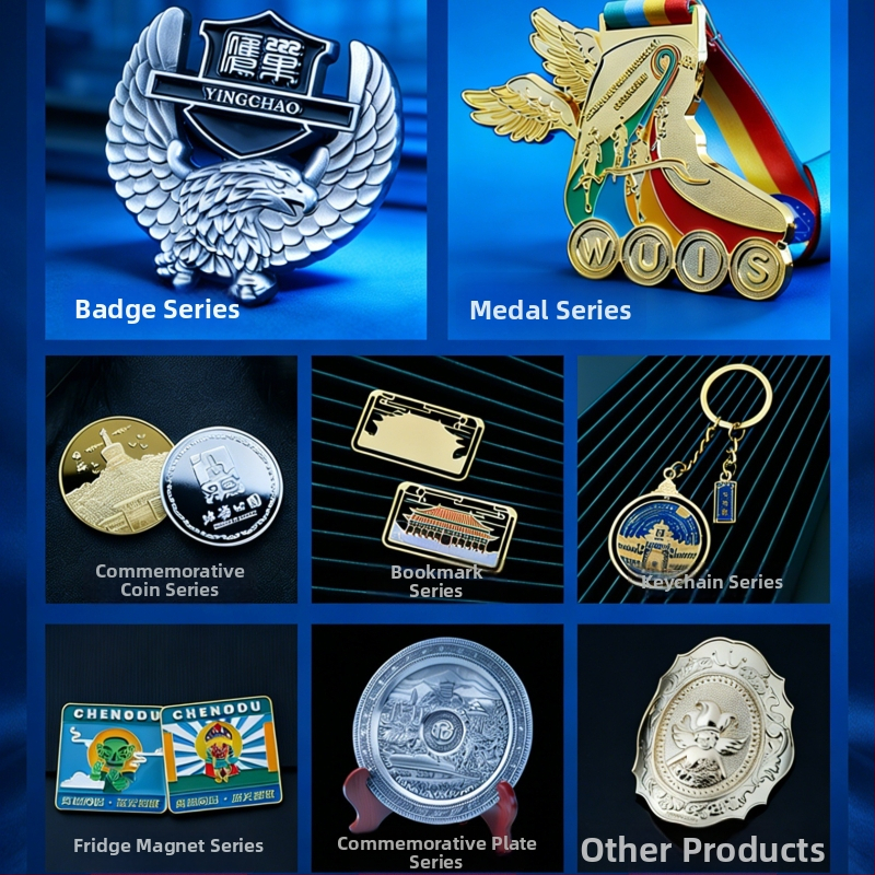 Ekološki prihvatljiva medalja za maraton s kreativnim izrezom i bojanim završetkom, metalna medalja s reljefnim tekstom