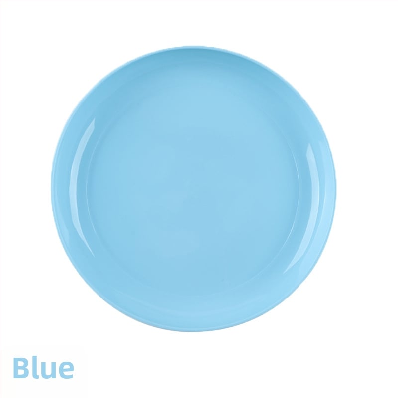 Farfurie mică din plastic pentru oase, farfurie pentru oase, farfurie mică pentru gustări, farfurie rotundă pentru masă