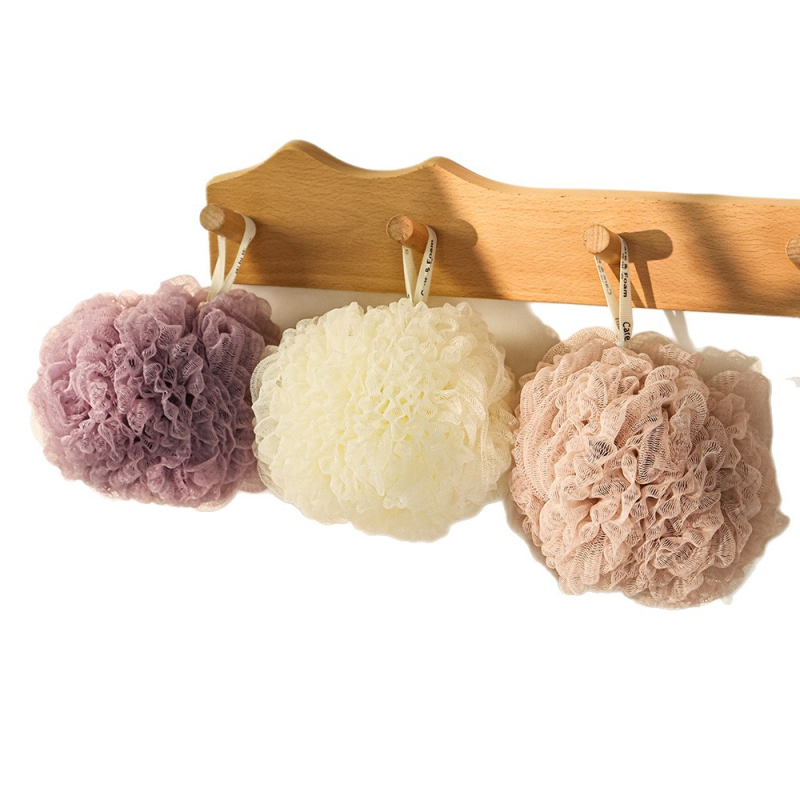 Floare de baie cu alge marine, stil japonez, durabilă, nu se descompune, 60 g, spumă moale pentru baie