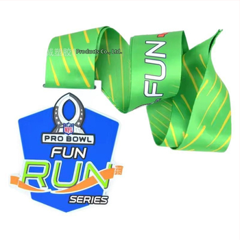 Prilagođena medalja za maraton s naramenicom — cinkovo-legirani spoj, epoksidno premaz