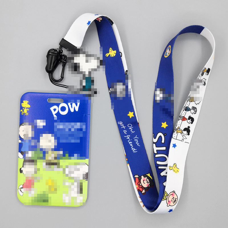 Card de identificare pentru angajat cu logo, husă PVC pentru card