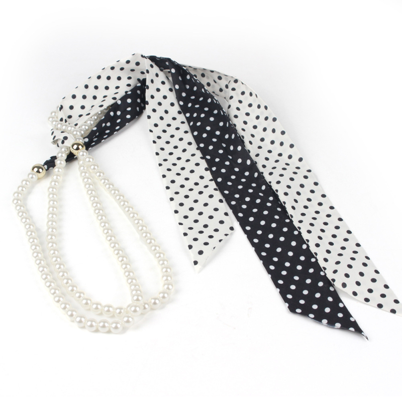 Perle ABS țesute manual și panglică cu buline – accesorii pentru pălării pentru femei, bandă de pălărie din paie pentru primăvară-vară, curea de pălărie la modă