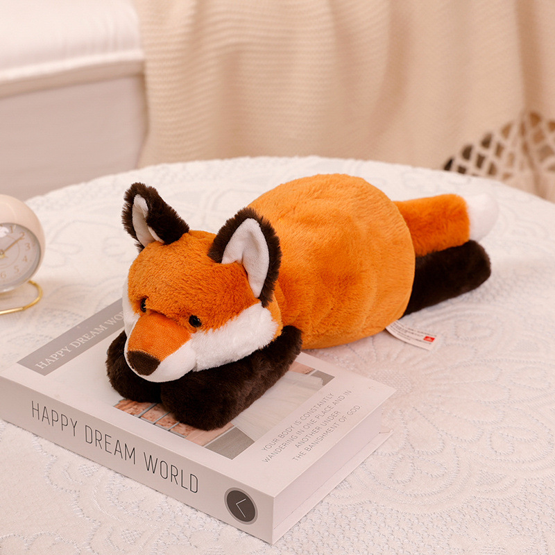 Mulula мека плюшена възглавница със животни - Raccoon, Fox, Sloth, Crocodile