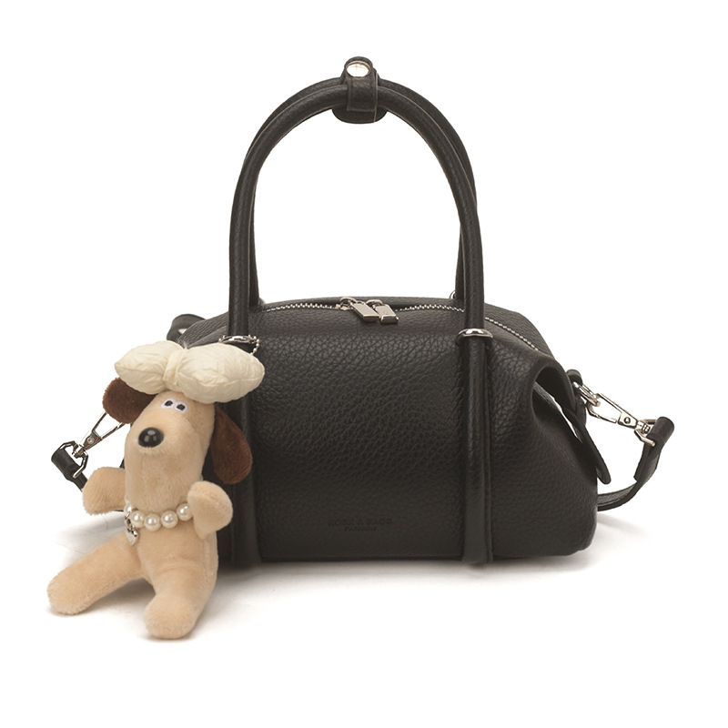 Geantă Boston din PU pentru femei, crossbody, minimalism urban, vară 2026
