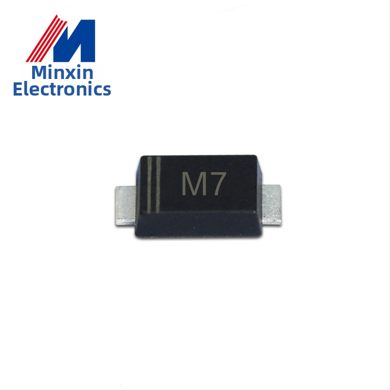 MXMOS M7F SMAF puzdro, 1A 1000V SMT usmerňovacia dióda 1N4007