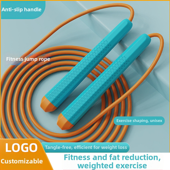 Șnur de săritură pentru copii, mânere în nuanțe macarons, fără încurcături, șnur profesional pentru antrenament și fitness școlar