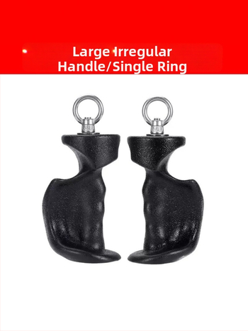 Ergonomický silový trenažér s rukoväťami s dvoma a jedným krúžkom na rozťahovanie hrudníka a tréning veslovania