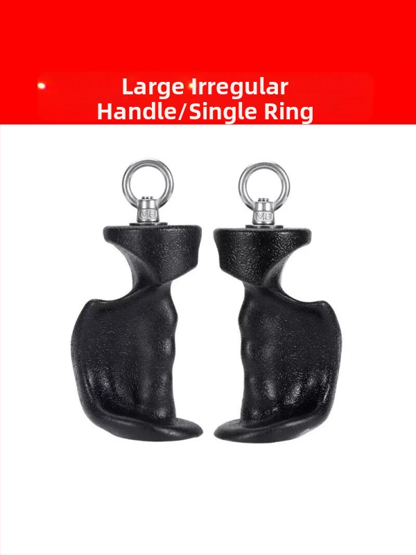 Ergonomický silový trenažér s rukoväťami s dvoma a jedným krúžkom na rozťahovanie hrudníka a tréning veslovania
