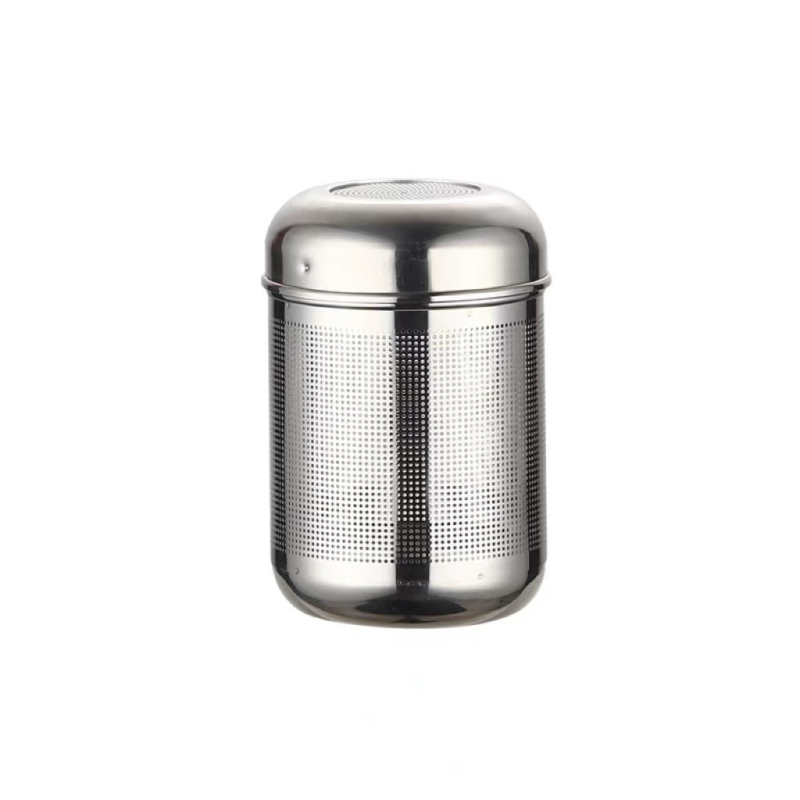 Filtru pentru ceai din oțel inoxidabil 304 cu Seasoning Ball – filtru pentru ceai și separator de apă pentru infuzie