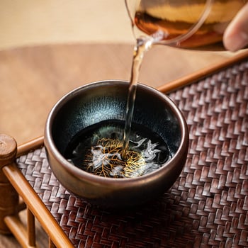 Set ceramic Jianzhan pentru ceai cu ceașcă Tianmu Master, uz personal, ustensile Kung Fu pentru ceai, ceașcă unică cu glazură Oil Drop