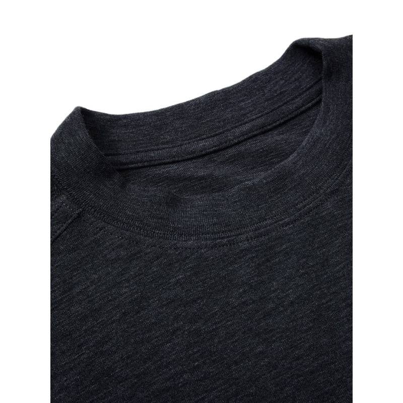 Tricou lejer din bumbac-poliester, mâneci scurte, senzație răcoroasă ice-silk, top de vară pentru bărbați, model 522