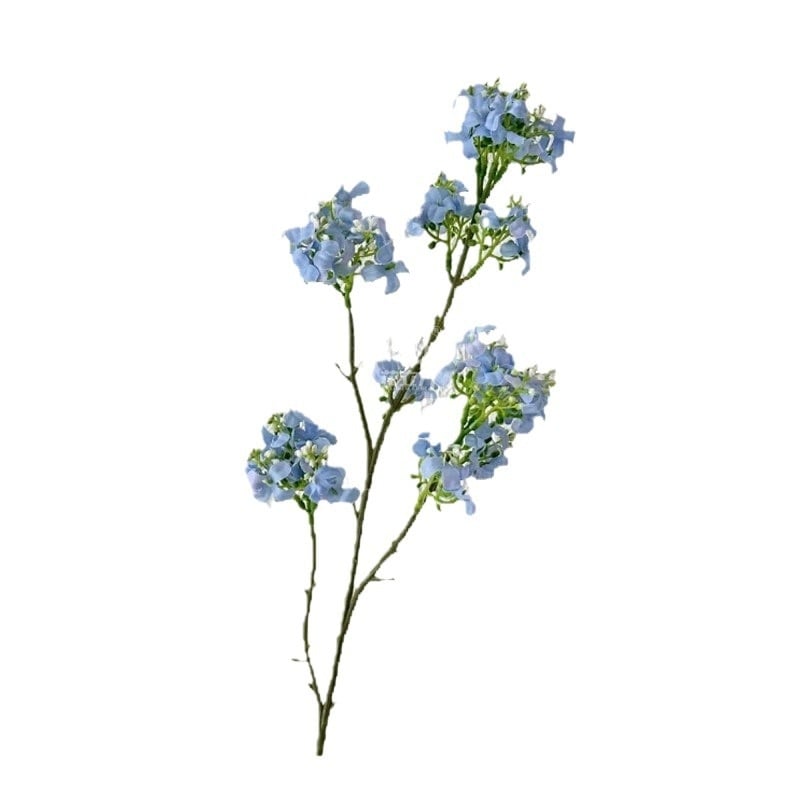 Plantă verde artificială cu floare de osmanthus, model nou; aranjament floral mic pentru birou și casă, decor pentru sala de nuntă.