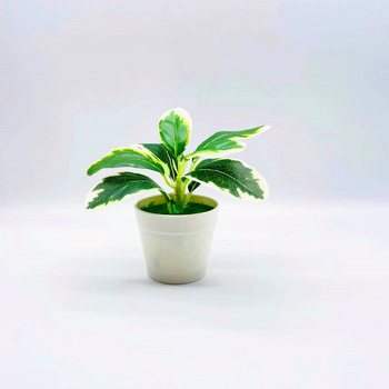 En-gros: plante artificiale pentru casă, bonsai mic în ghiveci, decor de birou, flori artificiale, ornamente mici creative