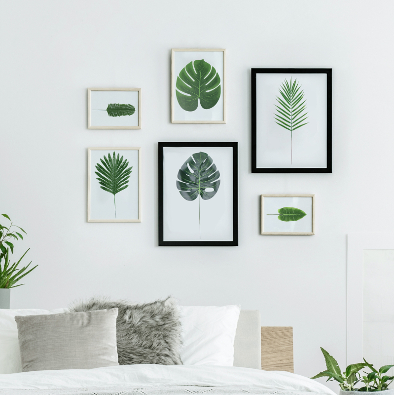 Set de frunze artificiale pentru decor de petrecere hawaian cu baloane — frunze cu aspect de carapace de țestoasă, aranjament DIY