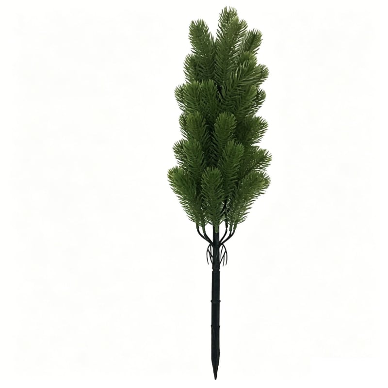 Buchet de plante artificiale cu lavandă, pin și conifere pentru grădină și decor de evenimente